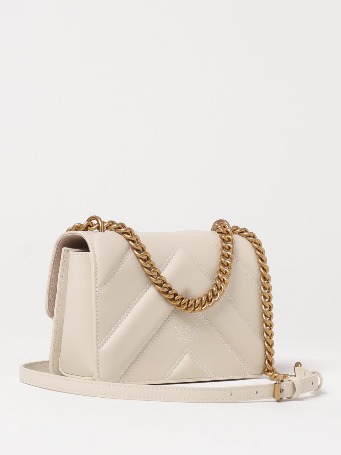 Pinko Mini Bag Woman Beige