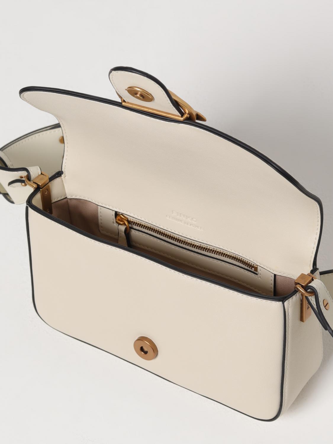 Pinko Mini Bag Woman Beige
