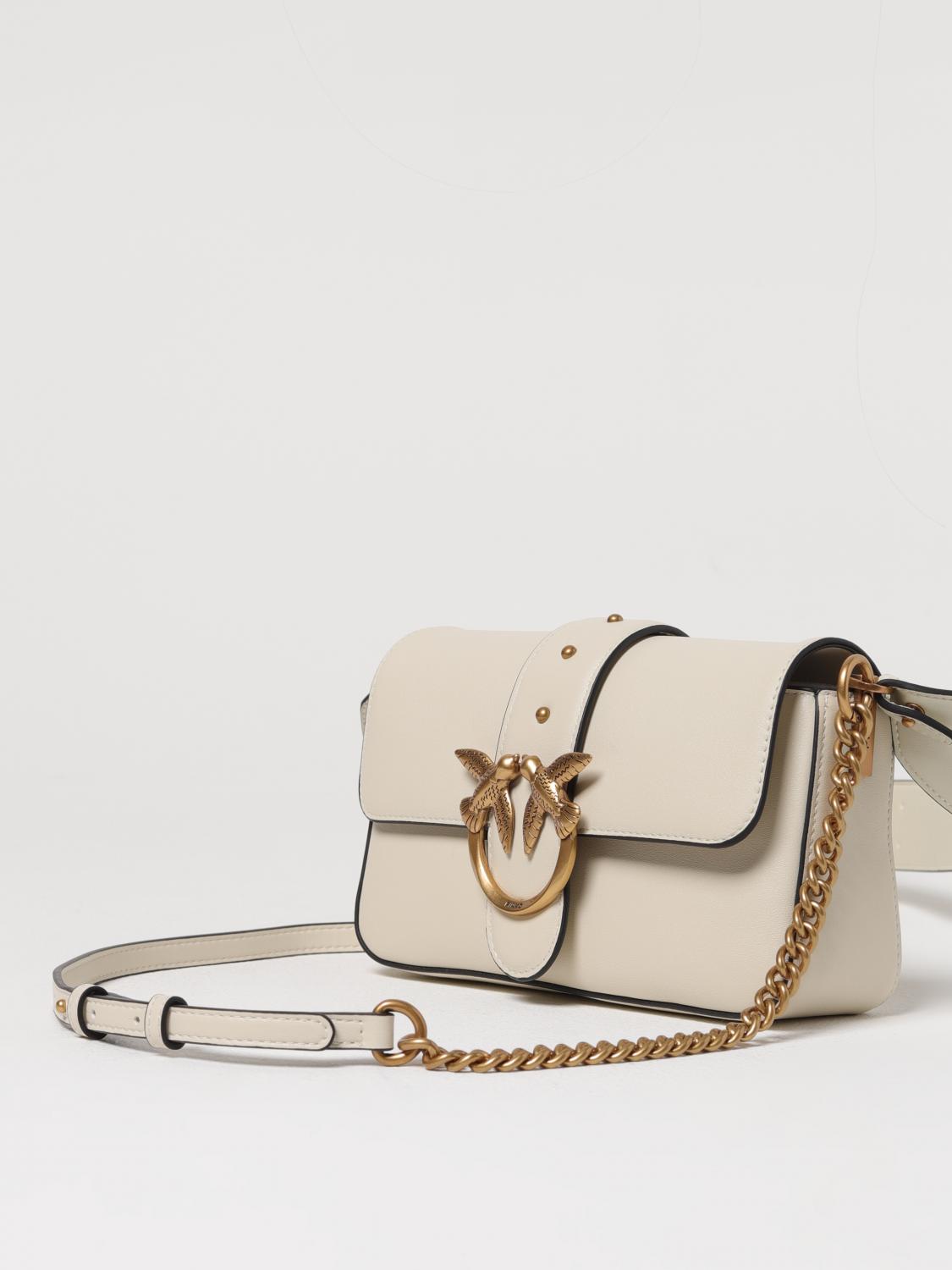 Pinko Mini Bag Woman Beige