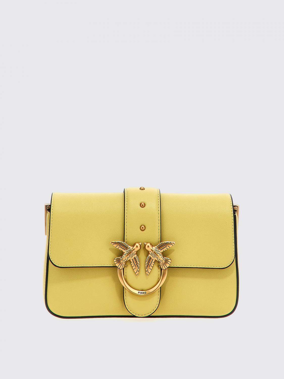 Pinko Mini Bag Woman Beige