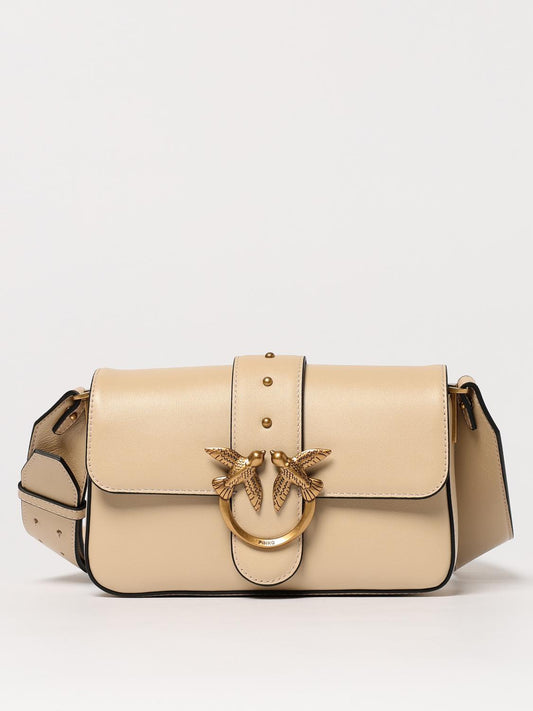 Pinko Mini Bag Woman Beige
