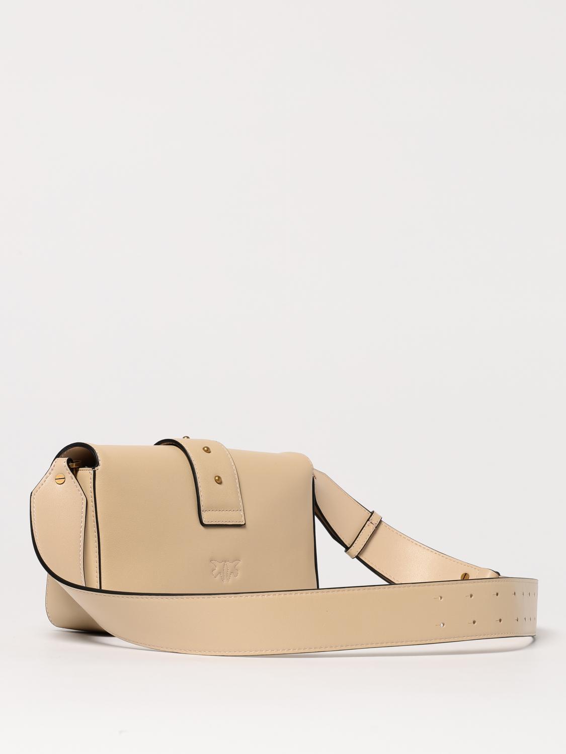 Pinko Mini Bag Woman Beige