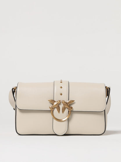 Pinko Crossbody Bags Woman Beige
