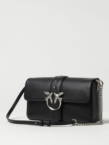 Pinko Crossbody Bags Woman Beige