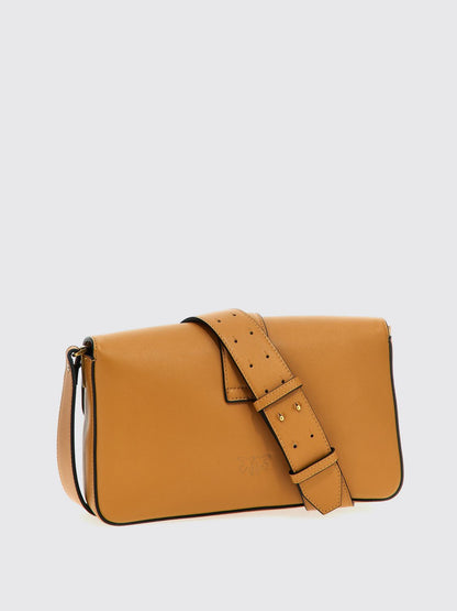 Pinko Crossbody Bags Woman Beige
