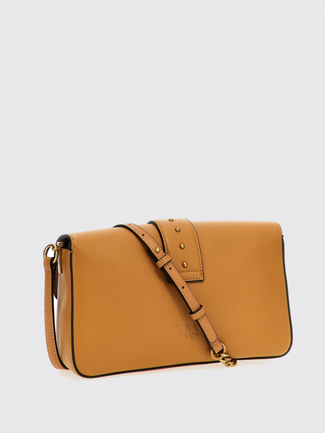 Pinko Crossbody Bags Woman Beige