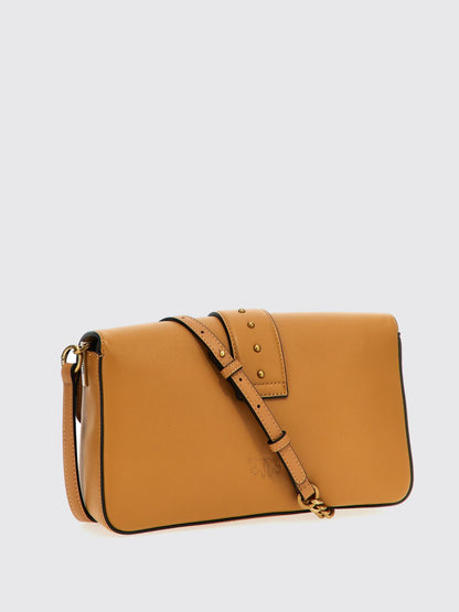 Pinko Crossbody Bags Woman Beige