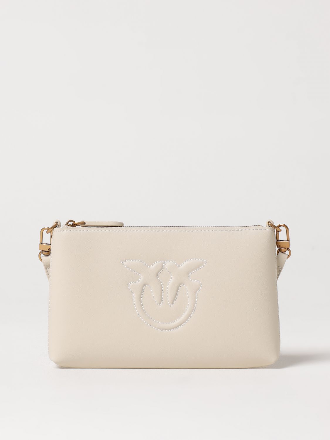 Pinko Mini Bag Woman Beige