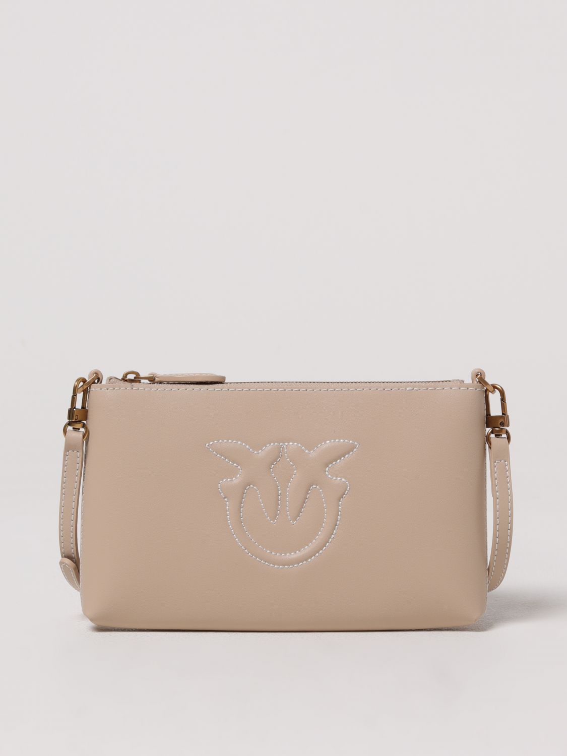 Pinko Mini Bag Woman Beige