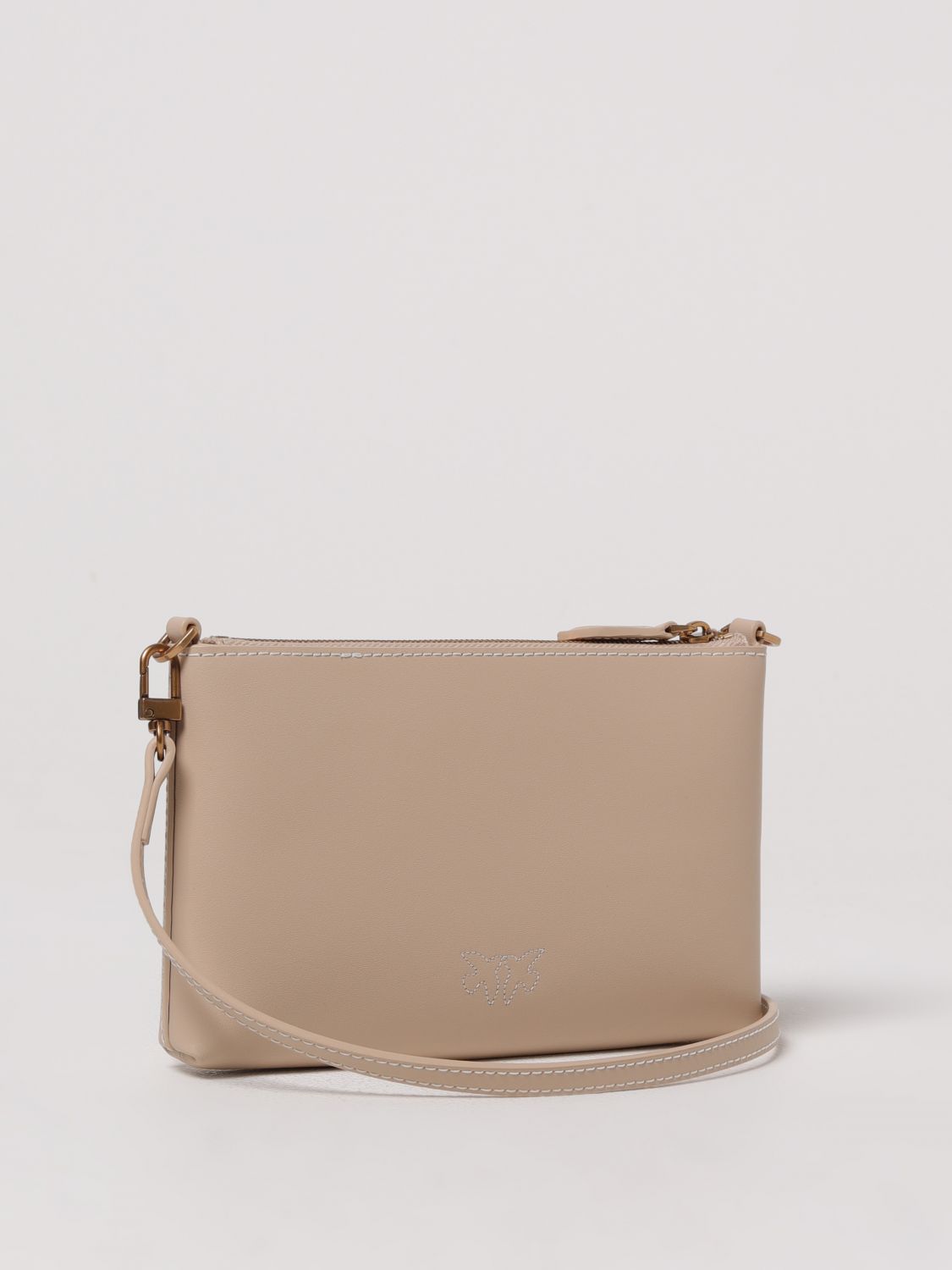 Pinko Mini Bag Woman Beige