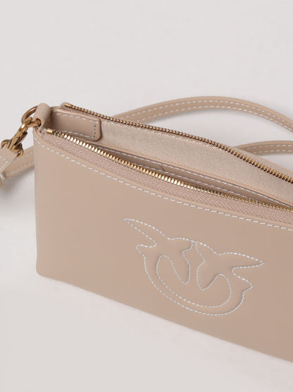 Pinko Mini Bag Woman Beige