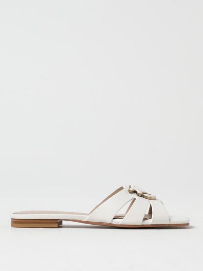 Pinko Flat Sandals Woman Beige