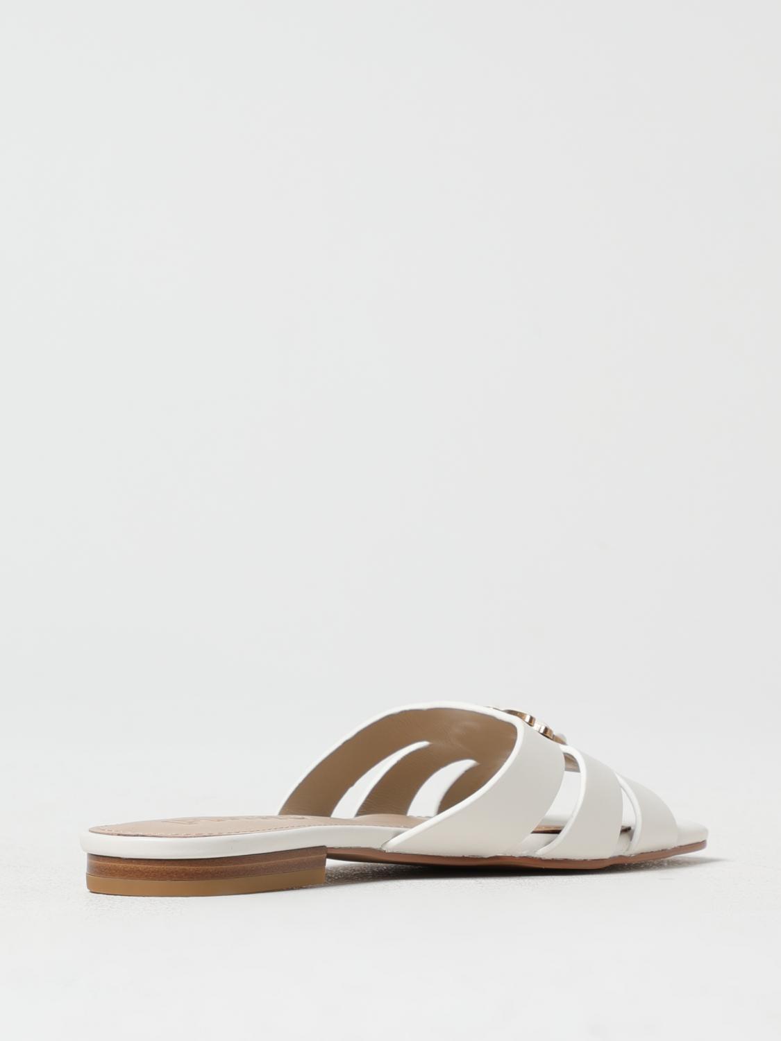Pinko Flat Sandals Woman Beige