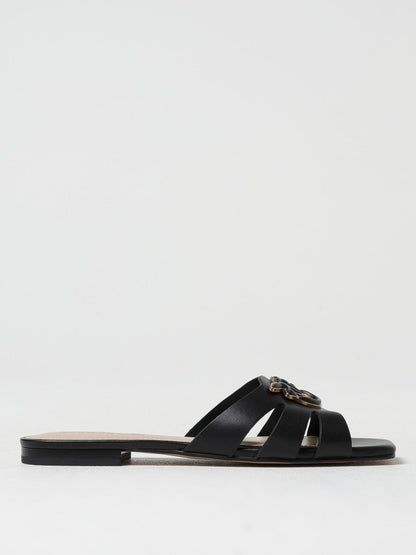 Pinko Flat Sandals Woman Beige