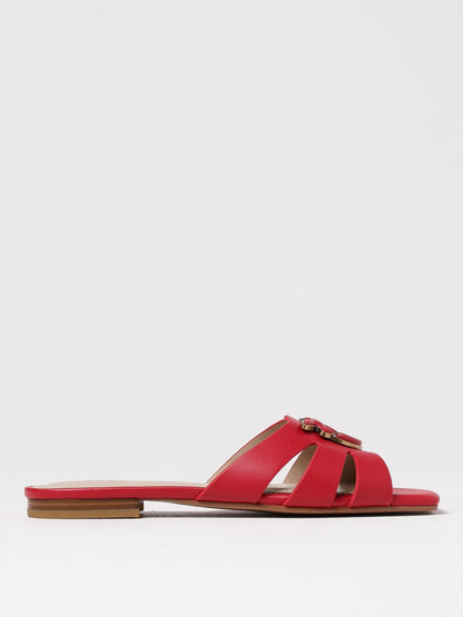 Pinko Flat Sandals Woman Beige