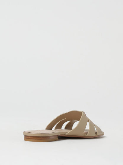 Pinko Flat Sandals Woman Beige