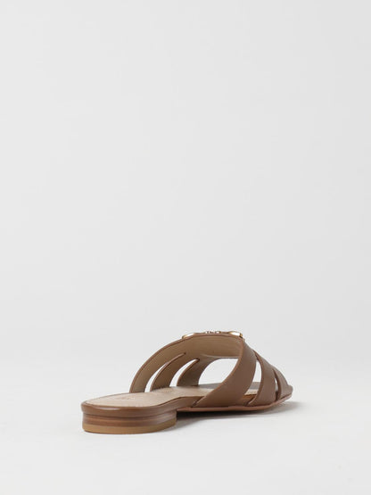 Pinko Flat Sandals Woman Beige