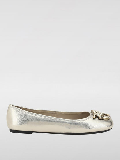 Pinko Ballet Flats Woman Silver