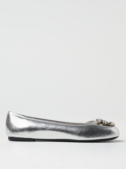 Pinko Ballet Flats Woman Silver