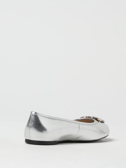 Pinko Ballet Flats Woman Silver