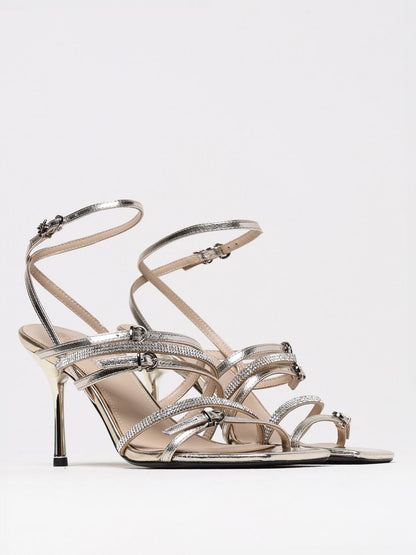 Pinko Heeled Sandals Woman Gold
