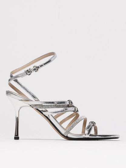 Pinko Heeled Sandals Woman Gold