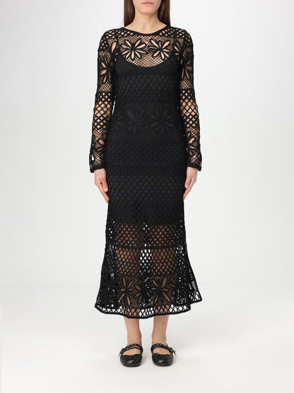 Pinko Dress Woman Black