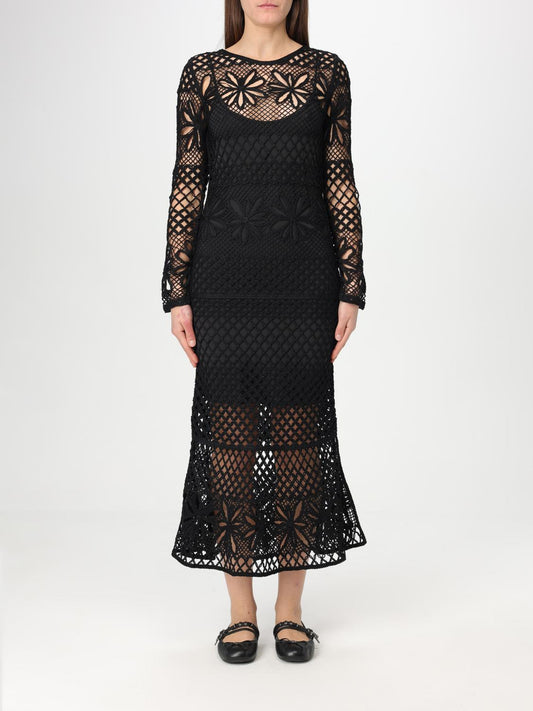 Pinko Dress Woman Black
