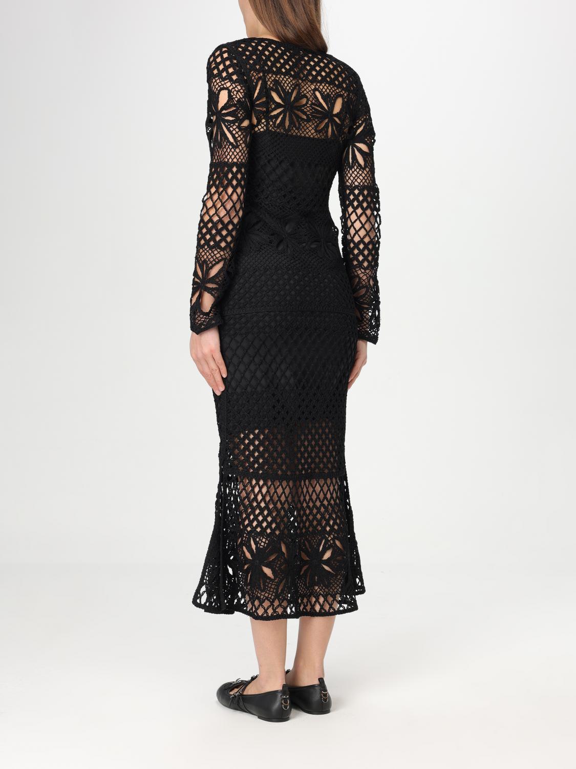 Pinko Dress Woman Black