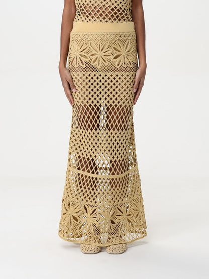 Pinko Skirt Woman Green