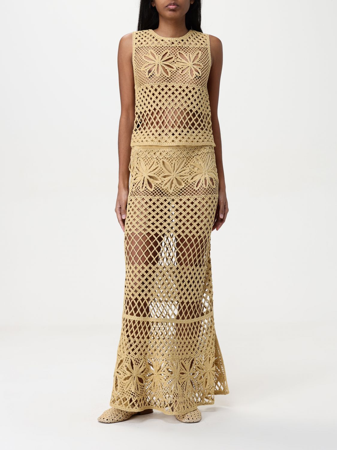 Pinko Top Woman Yellow