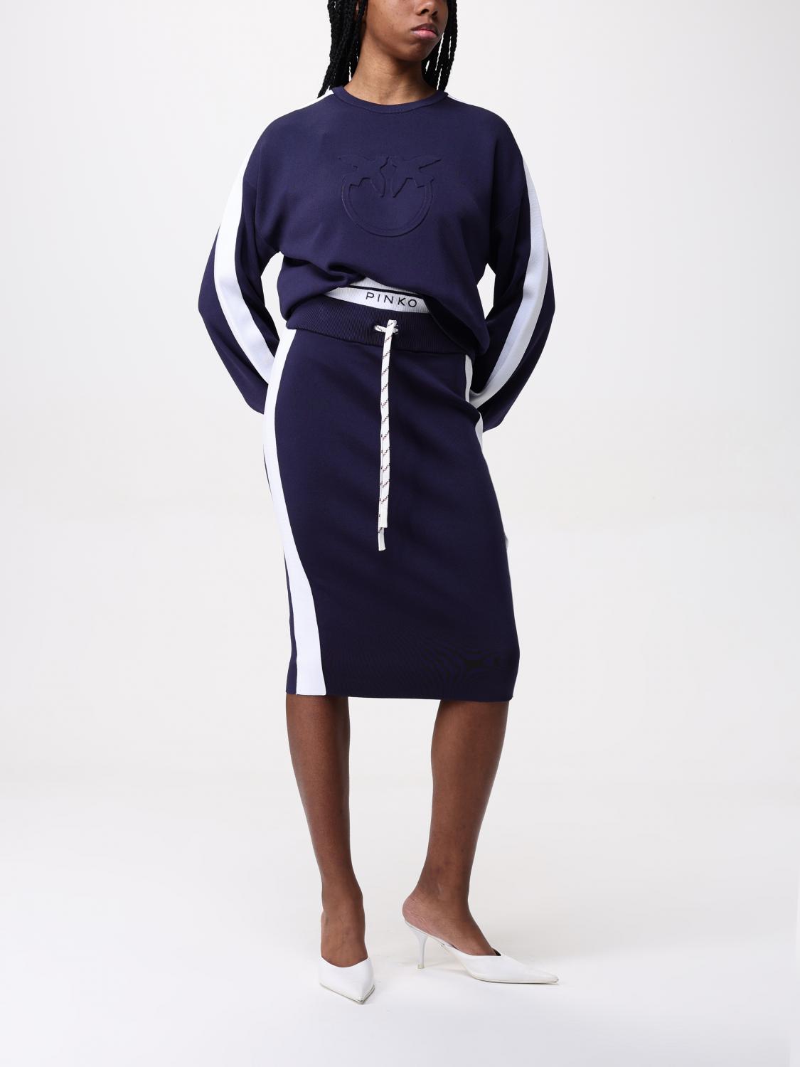 Pinko Skirt Woman Blue