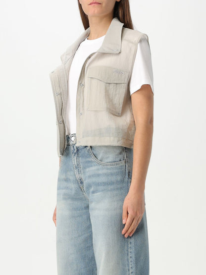 Pinko Waistcoat Woman Brown
