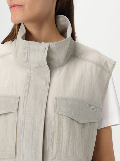 Pinko Waistcoat Woman Brown