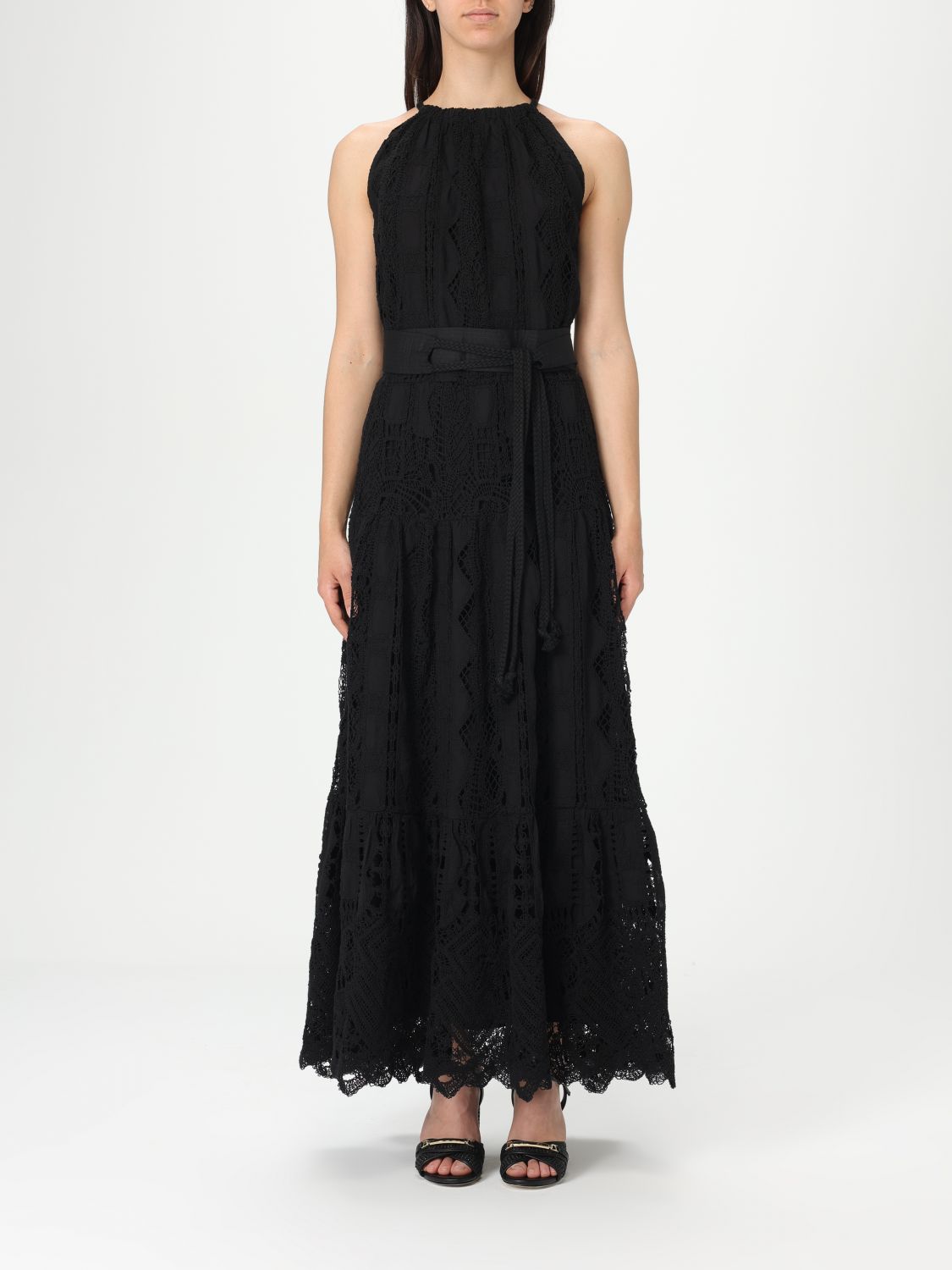 Pinko Dress Woman Black