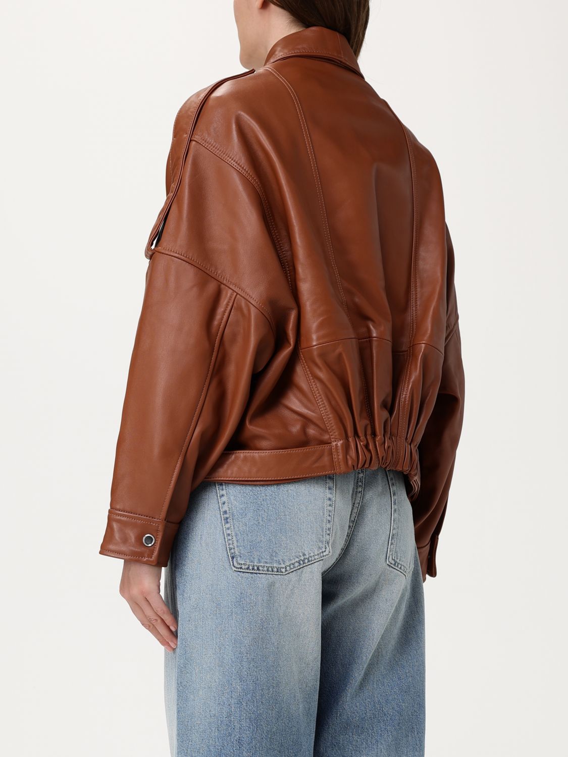 Pinko Jacket Woman Leather