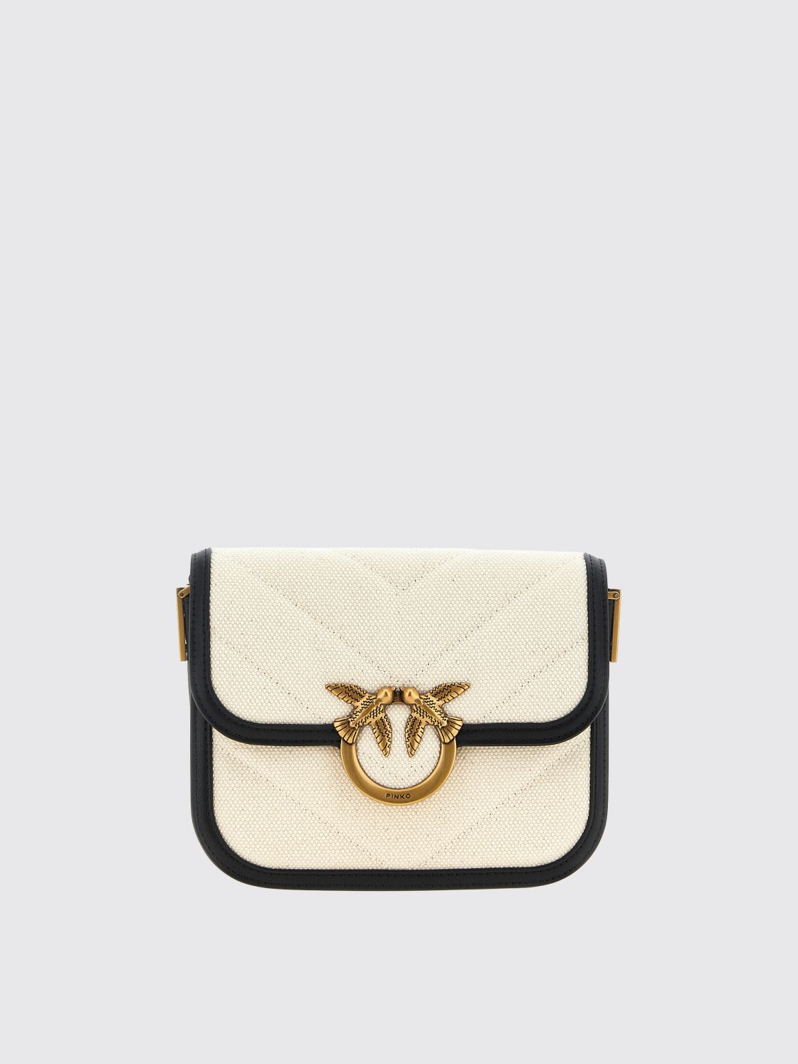 Pinko Crossbody Bags Woman Black