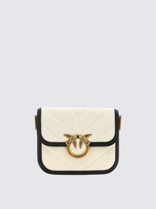 Pinko Crossbody Bags Woman Black
