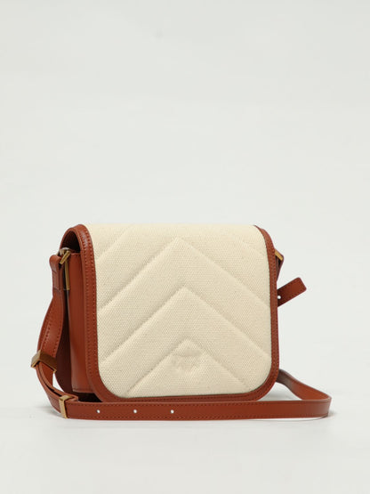 Pinko Shoulder Bag Woman Beige