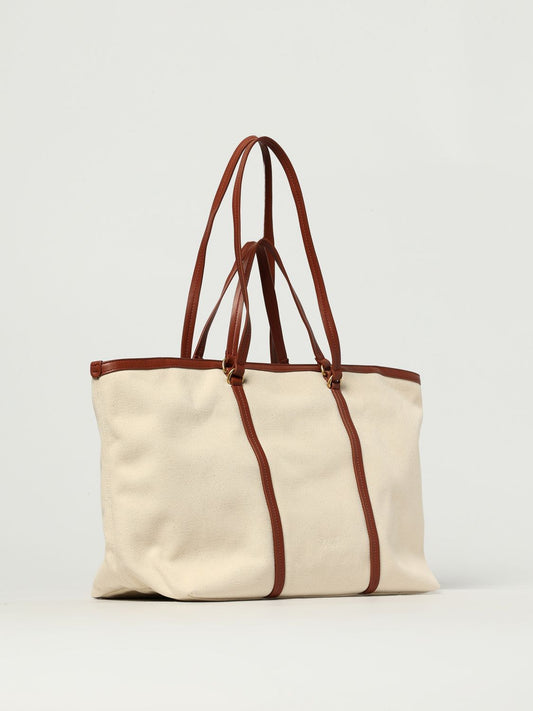 Pinko Travel Case Woman Beige
