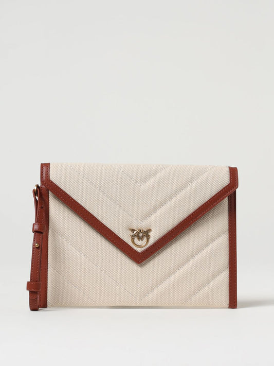 Pinko Shoulder Bag Woman Beige