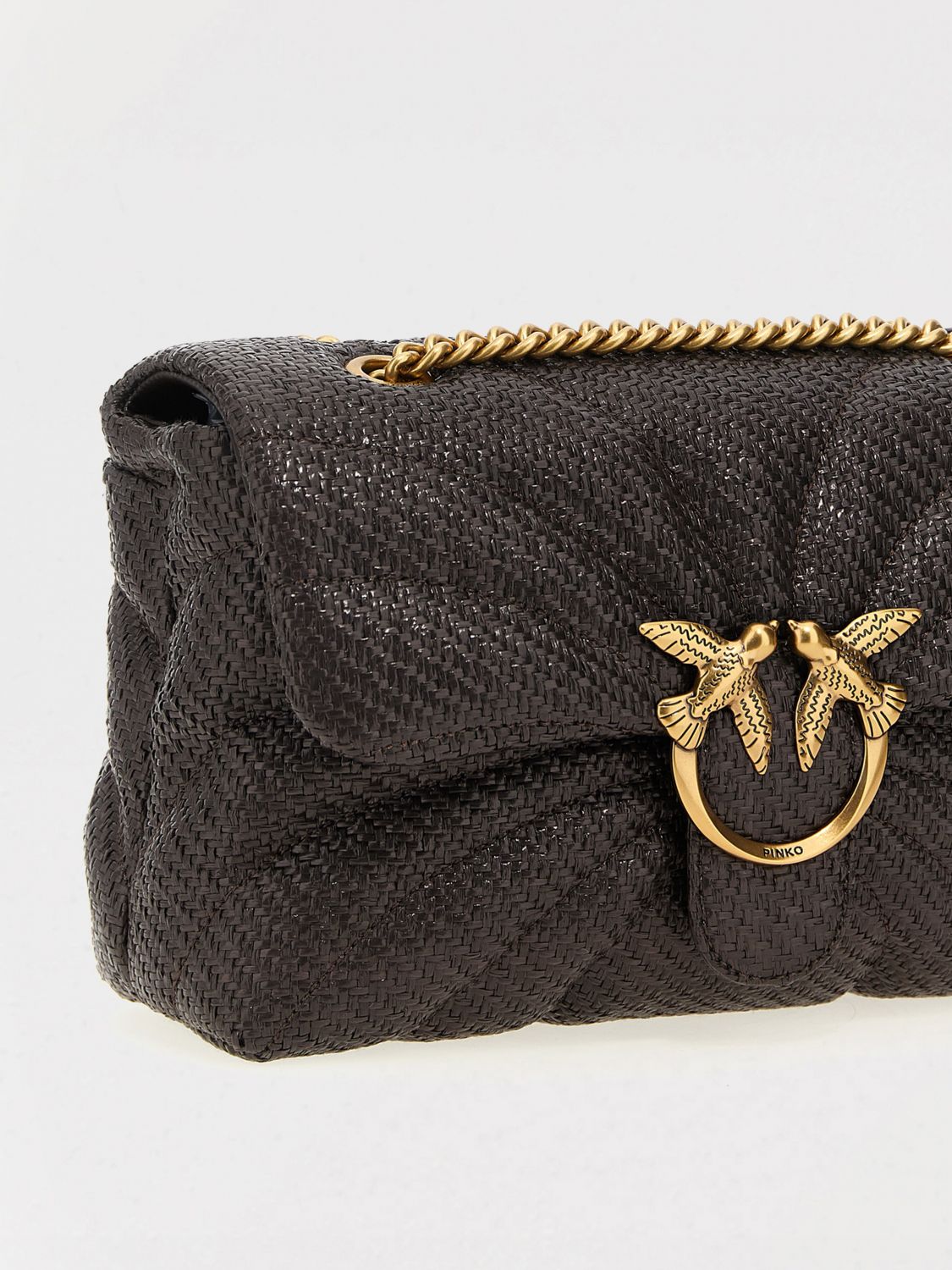 Pinko Shoulder Bag Woman Brown