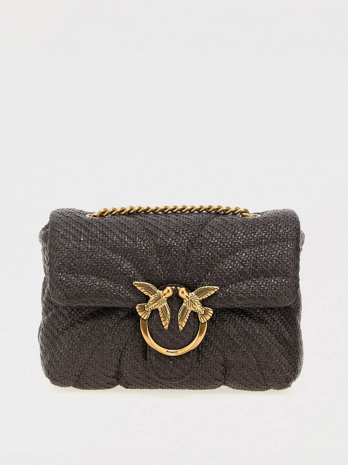 Pinko Shoulder Bag Woman Brown