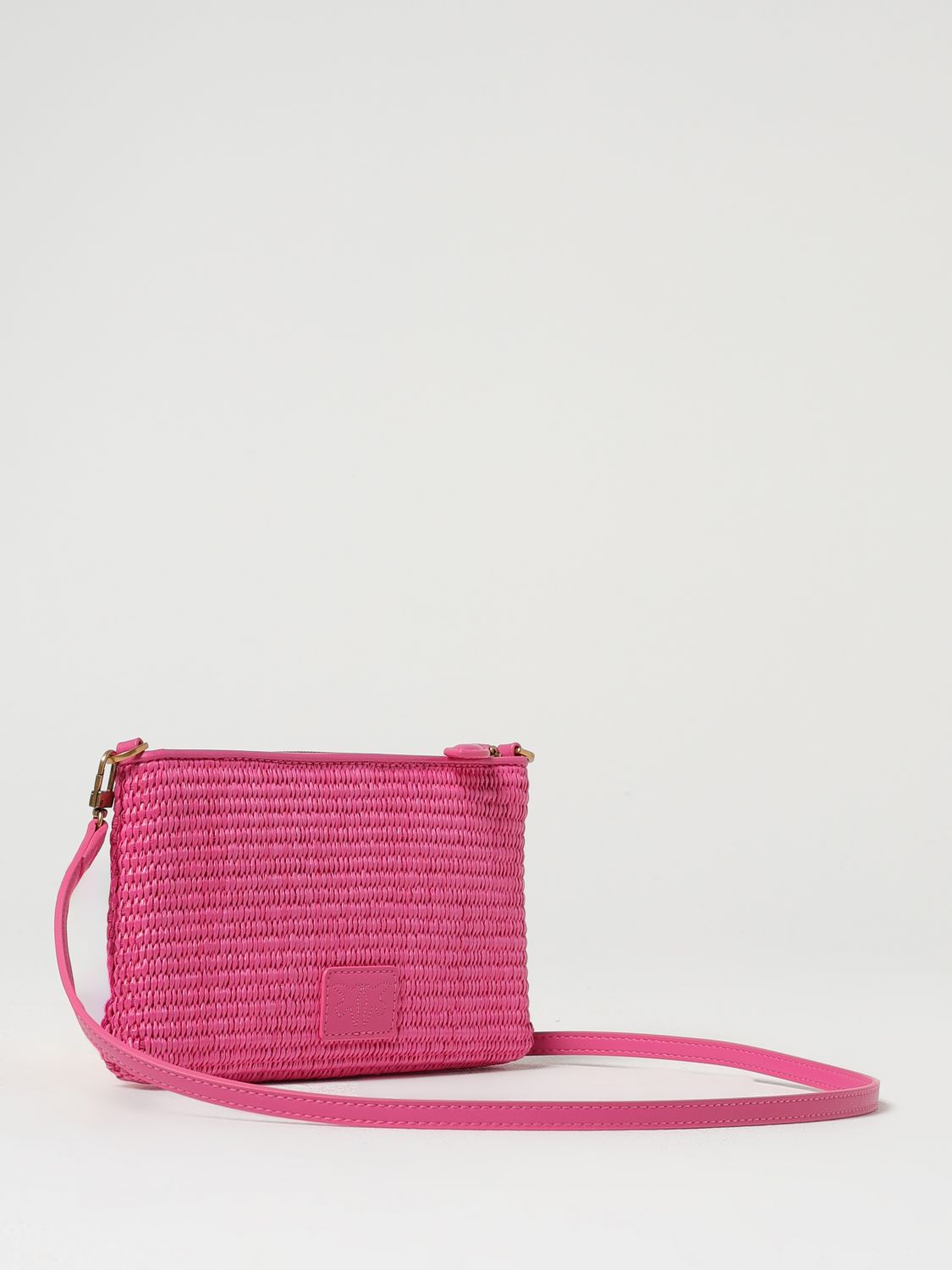 Pinko Crossbody Bags Woman Beige