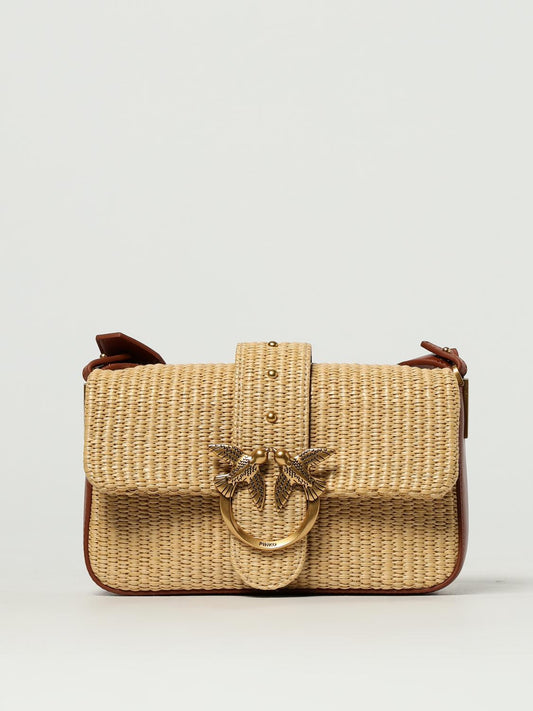Pinko Mini Bag Woman Beige