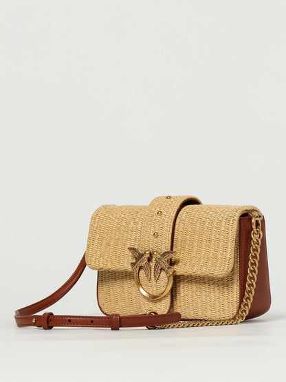 Pinko Mini Bag Woman Beige
