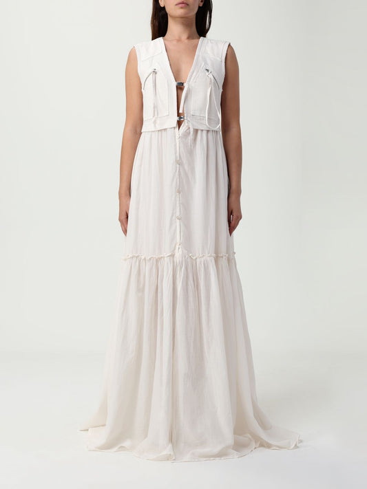Pinko Dress Woman White