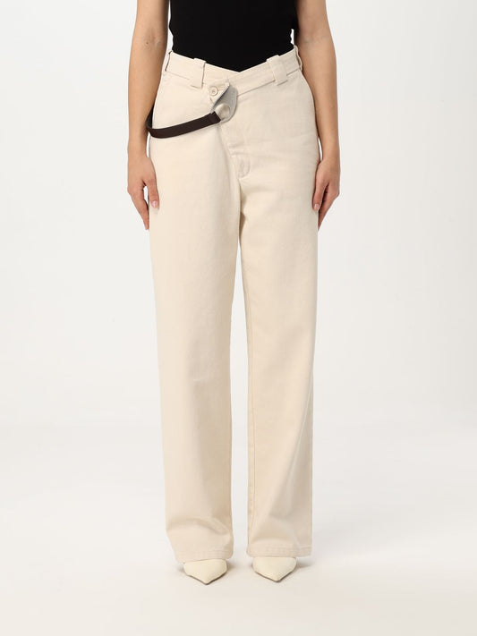Pinko Pants Woman Beige