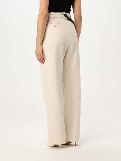 Pinko Pants Woman Beige