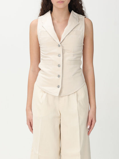 Pinko Waistcoat Woman Beige